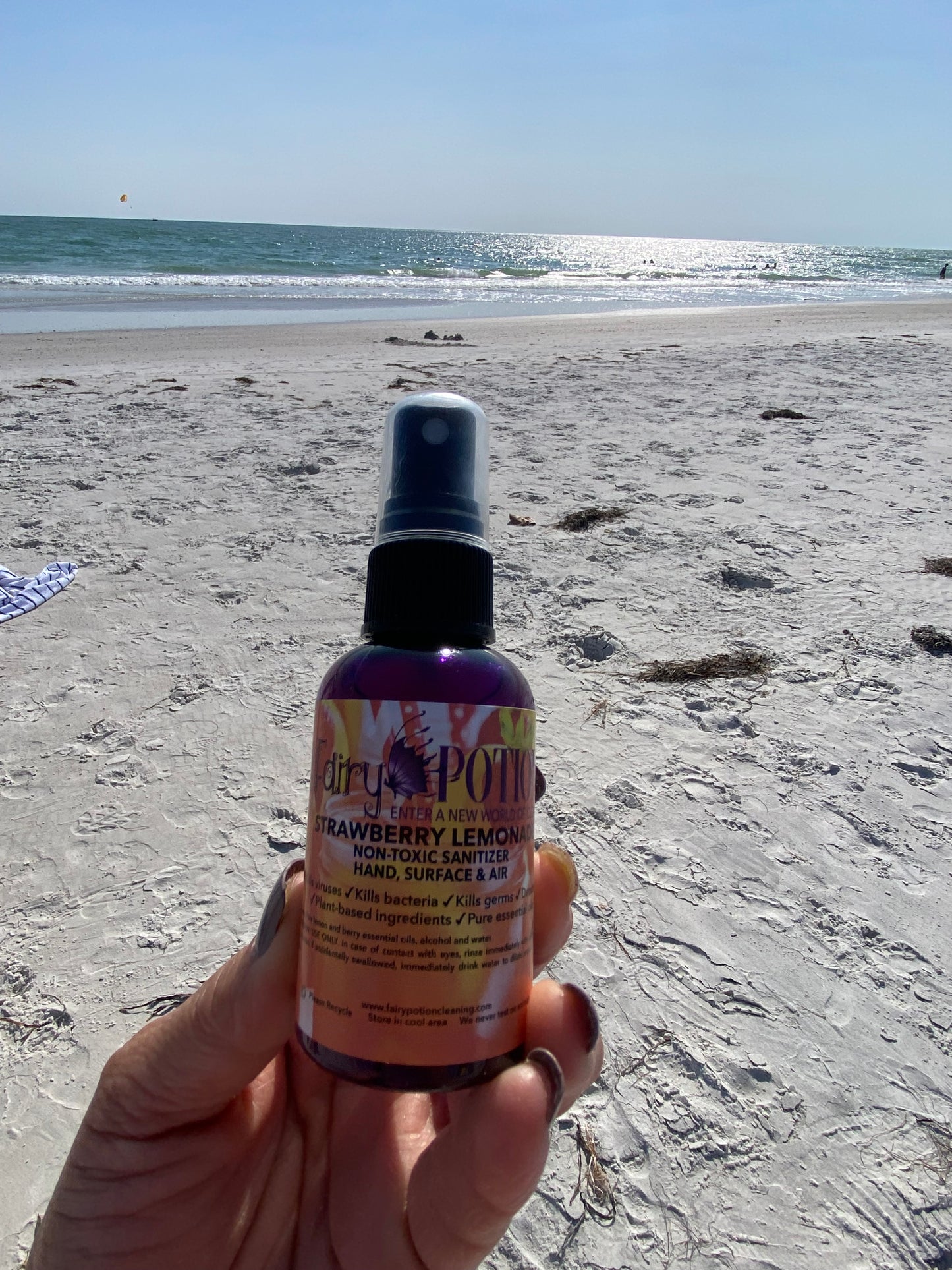 Non-Toxic Strawberry Lemonade Sanitizer and Deodorizer