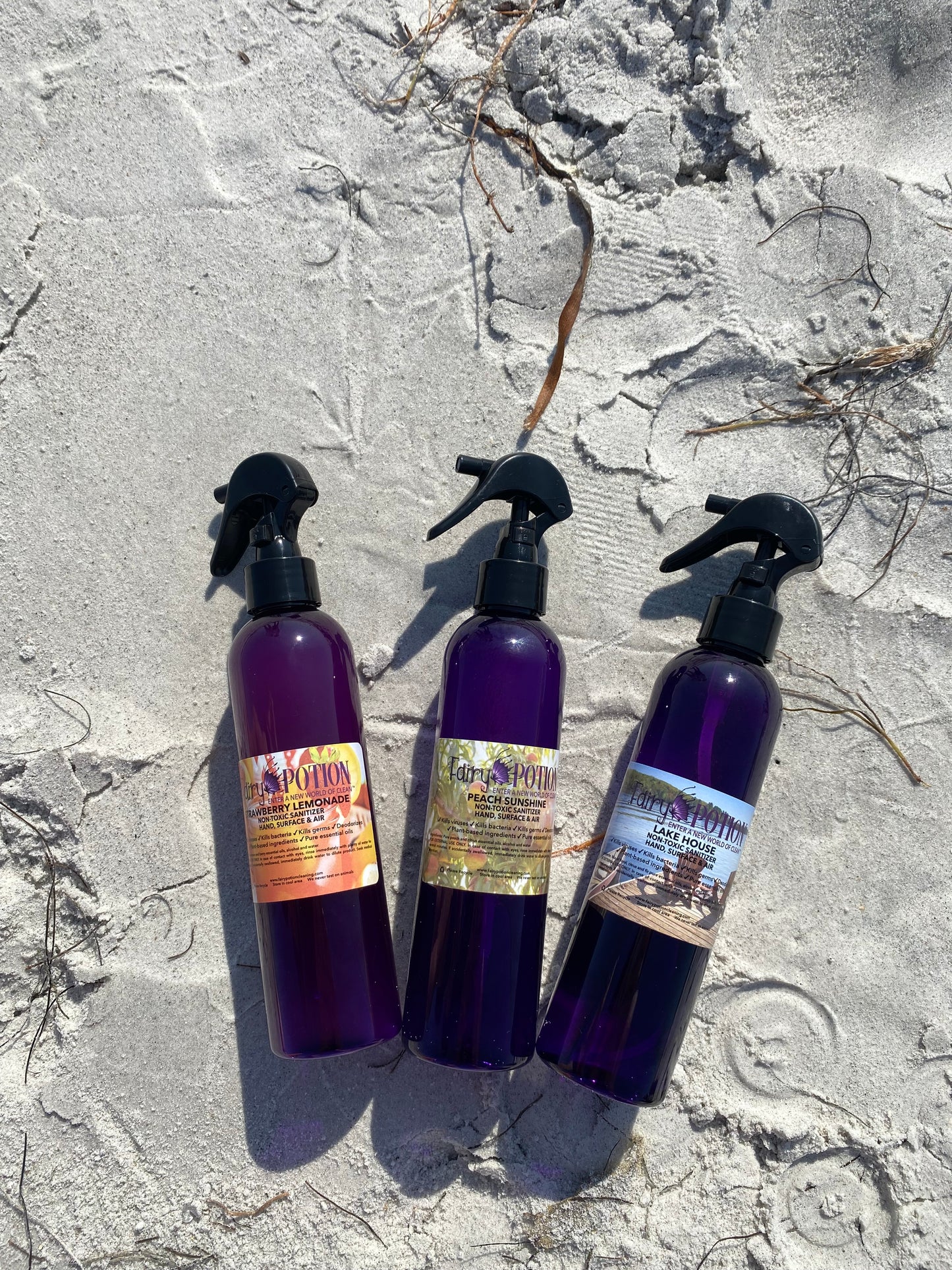 Non-Toxic Peach Sunshine Sanitizer and Deodorizer