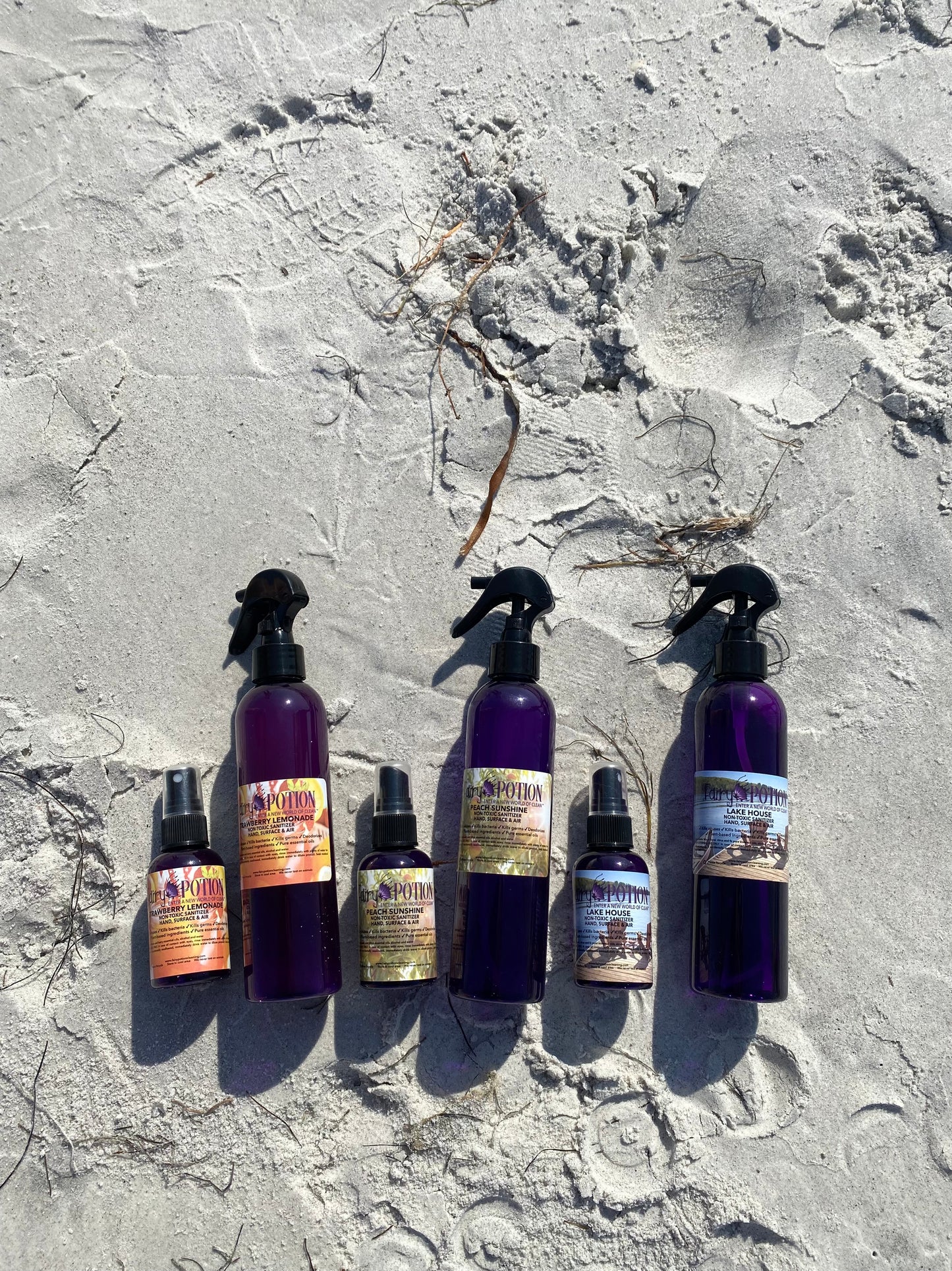 Non-Toxic Peach Sunshine Sanitizer and Deodorizer