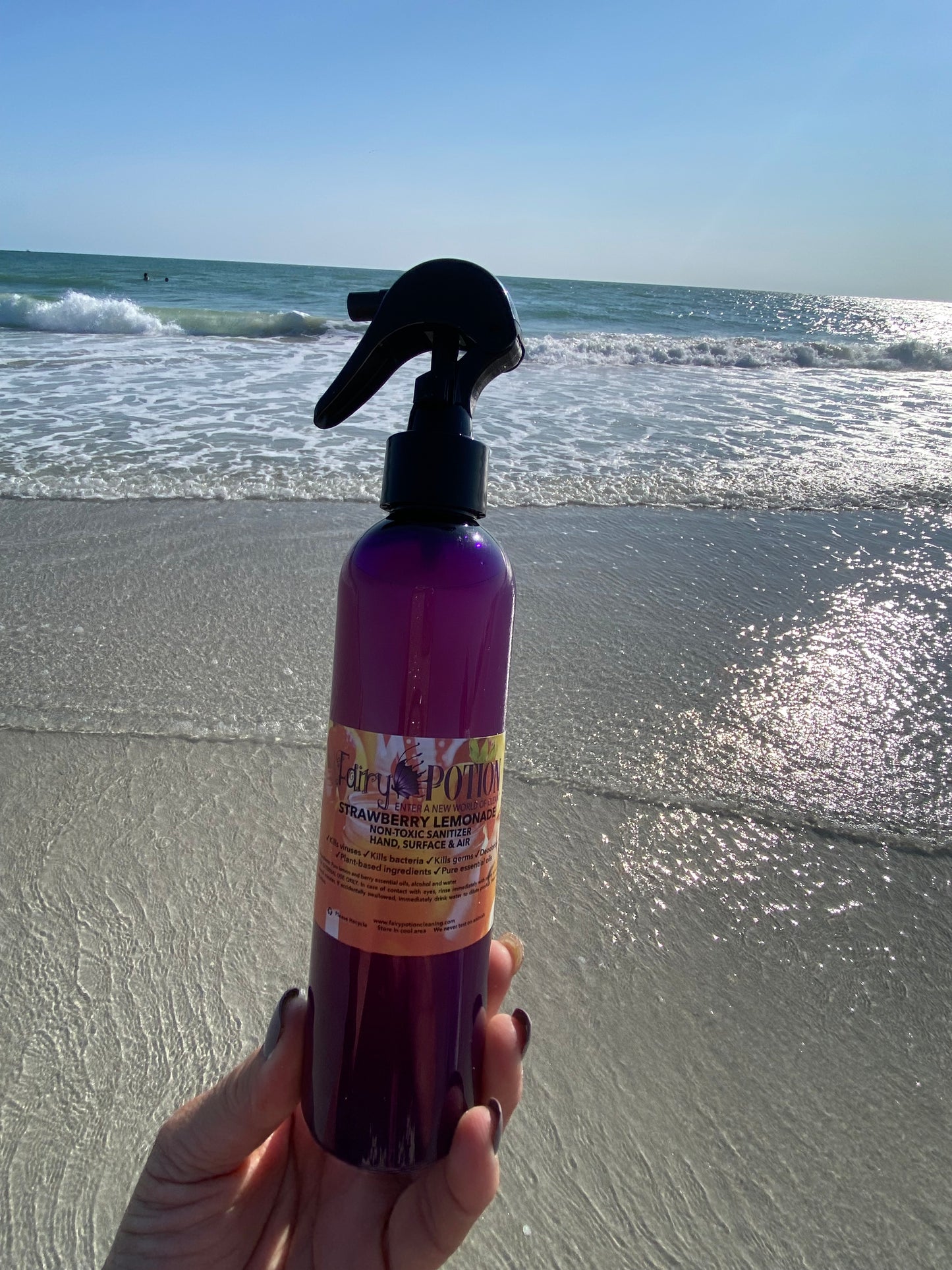 Non-Toxic Strawberry Lemonade Sanitizer and Deodorizer