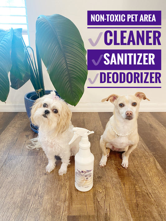 Non-toxic Pet Cleaner Sanitizer and Deodorizer