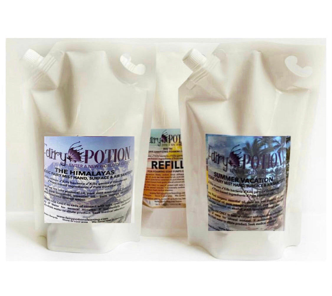 Non-toxic Winter Garden foaming soap