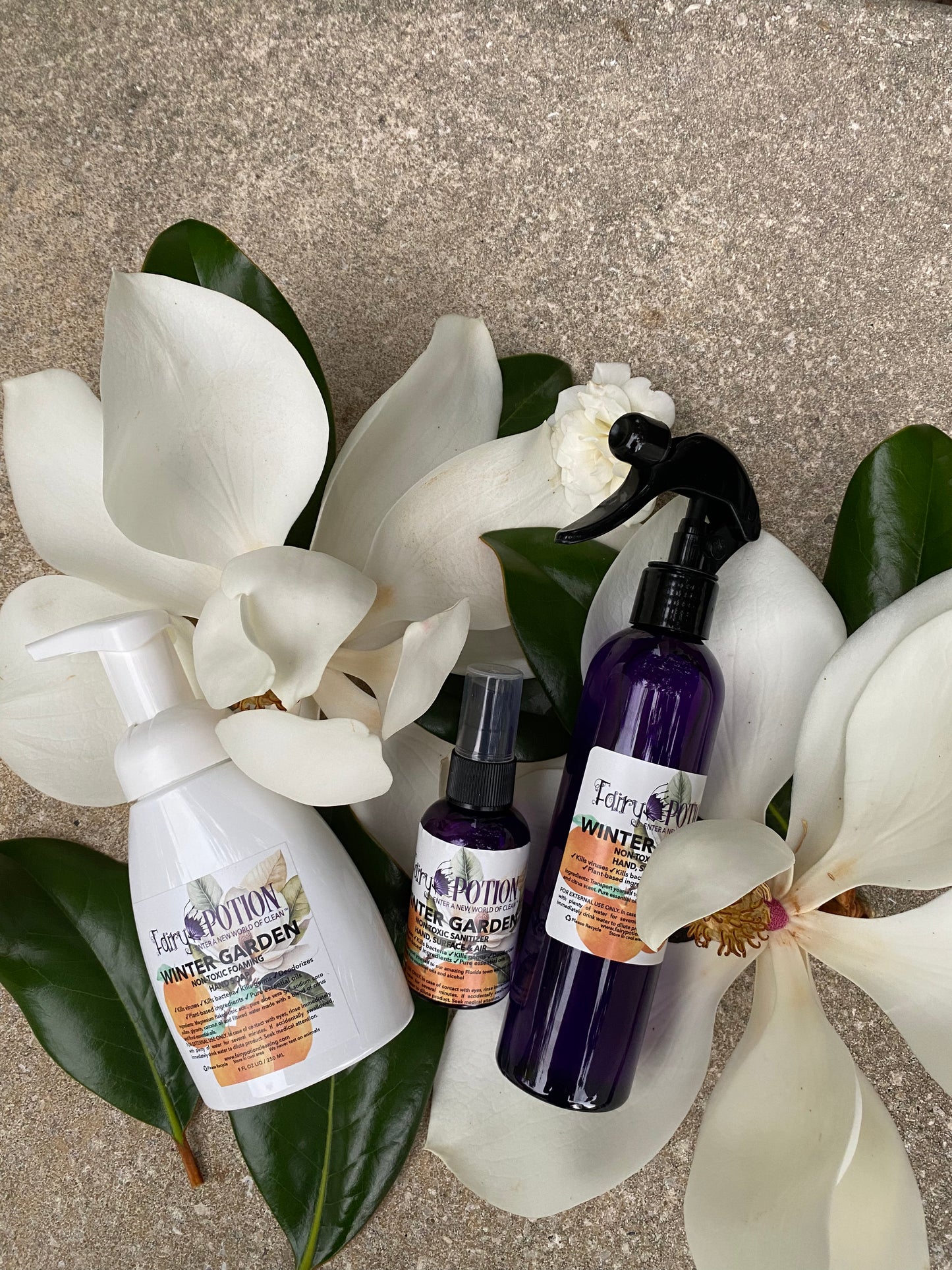 Non-toxic Winter Garden foaming soap