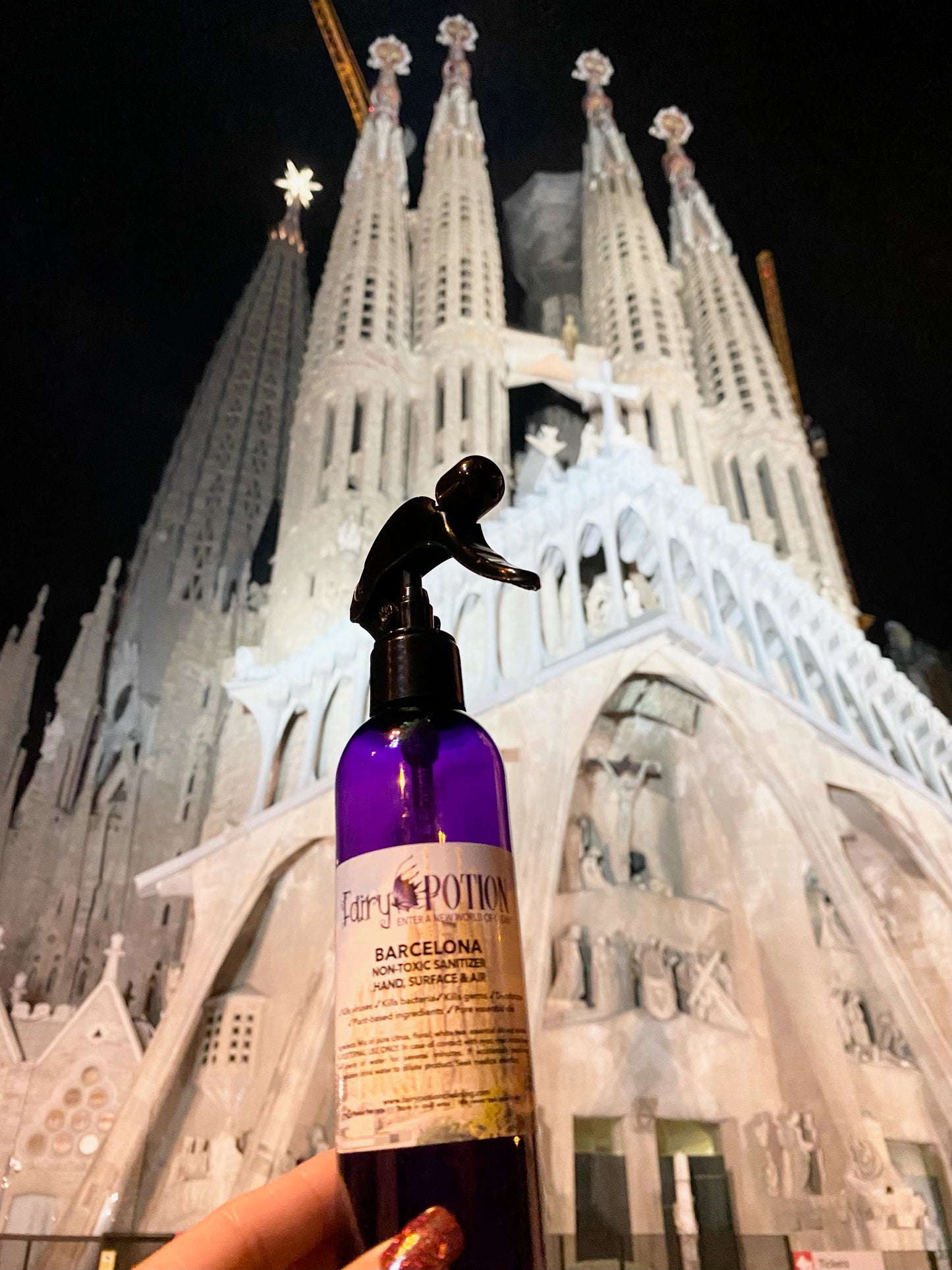 Non-toxic Barcelona Sanitizer and Deodorizer