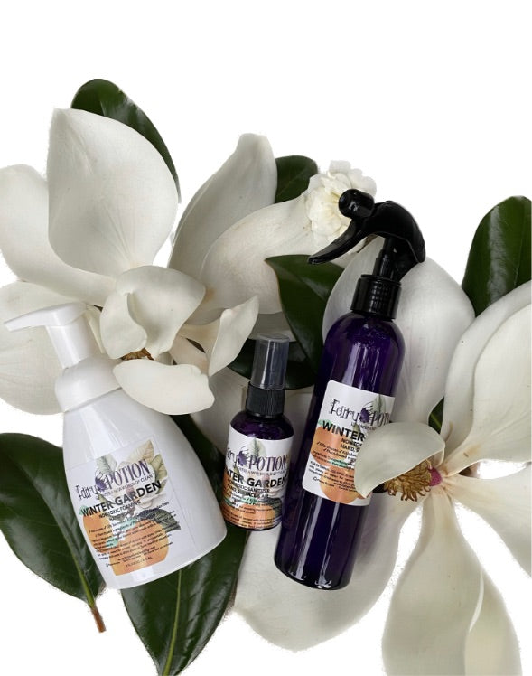 Non-toxic Winter Garden sanitizer and deodorizer