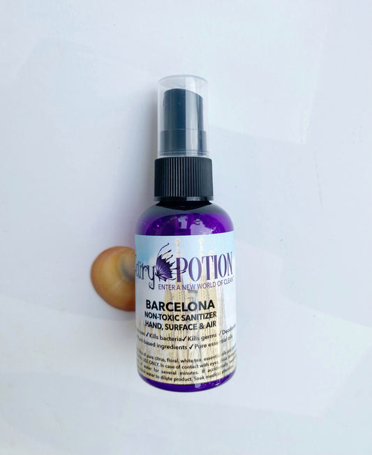 Non-toxic Barcelona Sanitizer and Deodorizer
