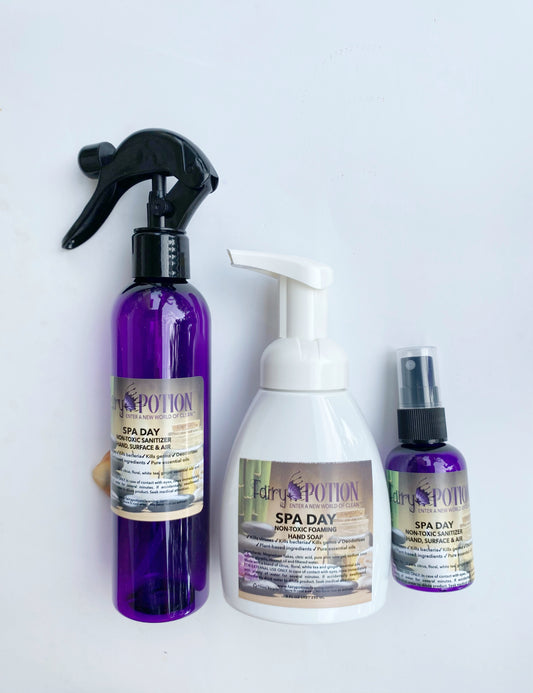 Non-toxic Spa Day Sanitizer and Deodorizer