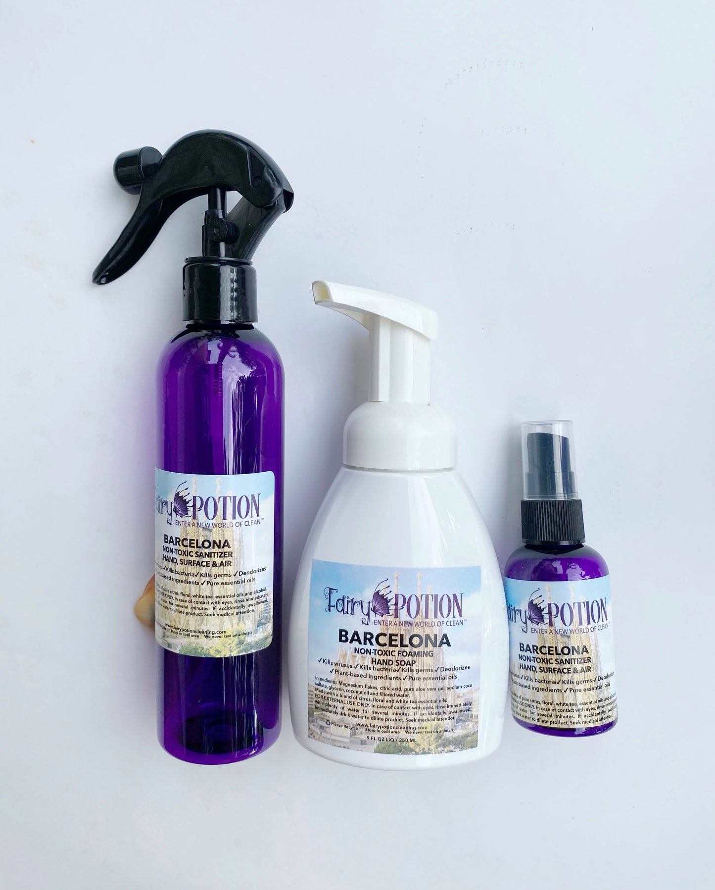 Non-toxic Barcelona Sanitizer and Deodorizer