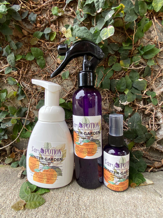 Non-toxic Winter Garden sanitizer and deodorizer