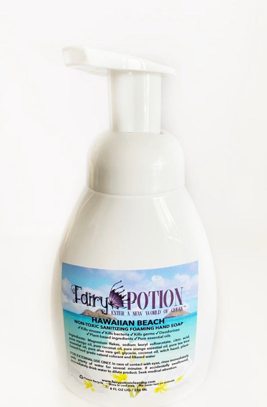 Non-toxic Hawaiian Beach foaming soap