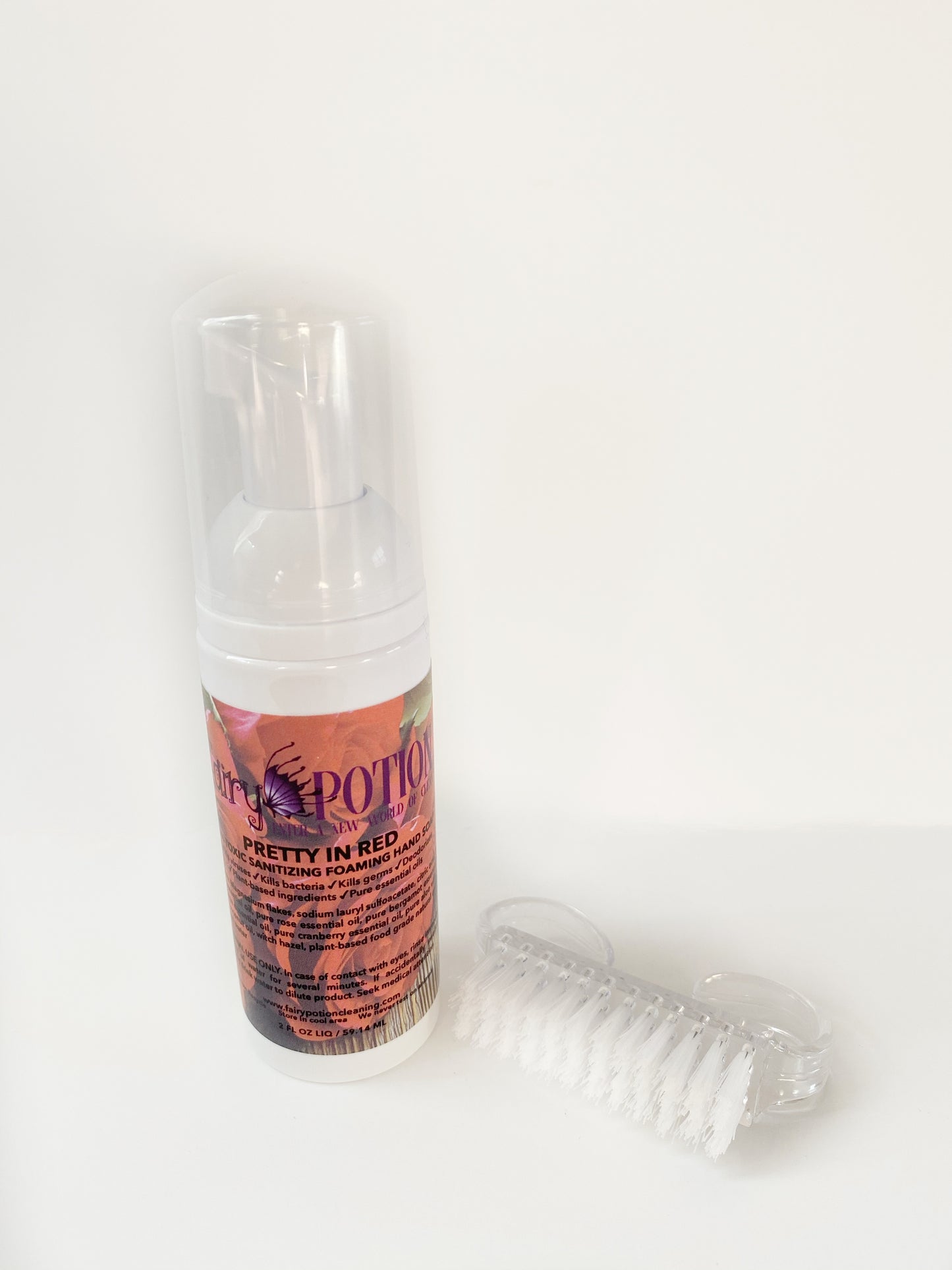 Pretty in Red Non-Toxic Sanitizing Travel Kit