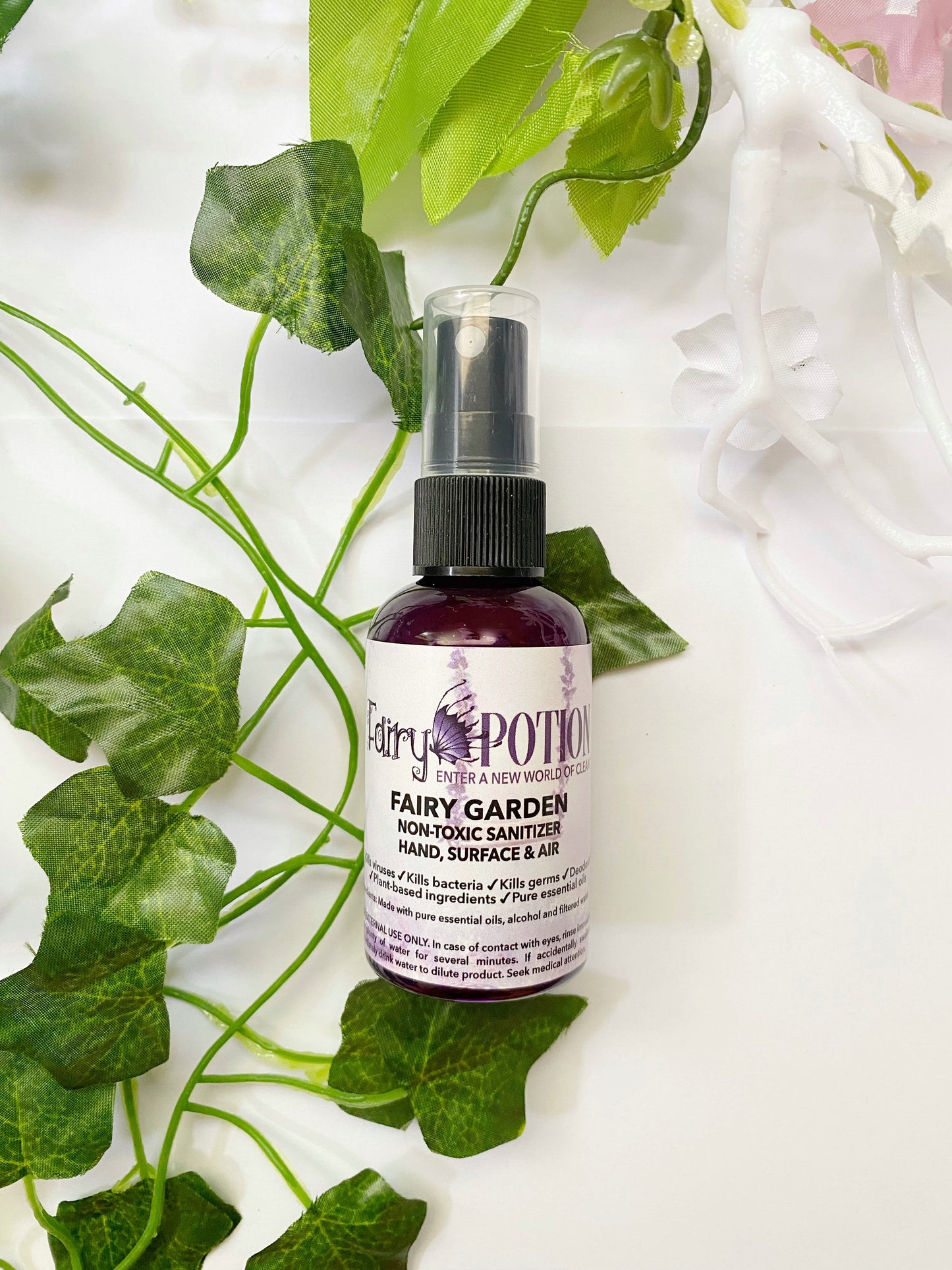 Non-toxic Fairy Garden Sanitizer and Deodorizer