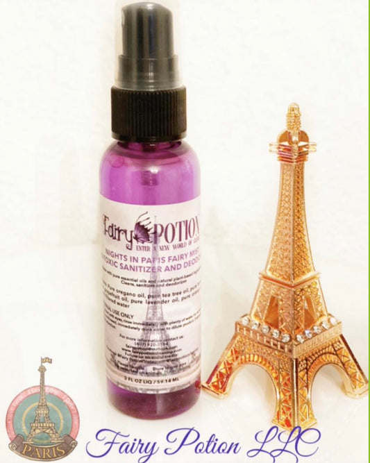Non-Toxic Nights in Paris Sanitizer & Deodorizer