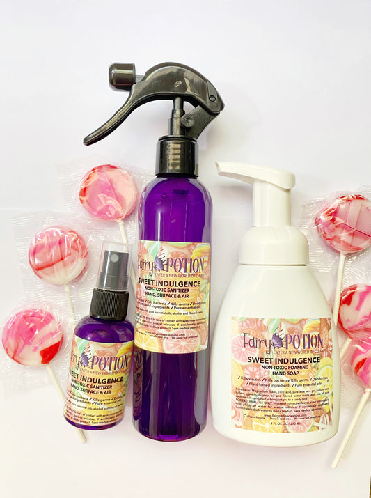 Non-toxic Sweet Indulgence Sanitizer and Deodorizer