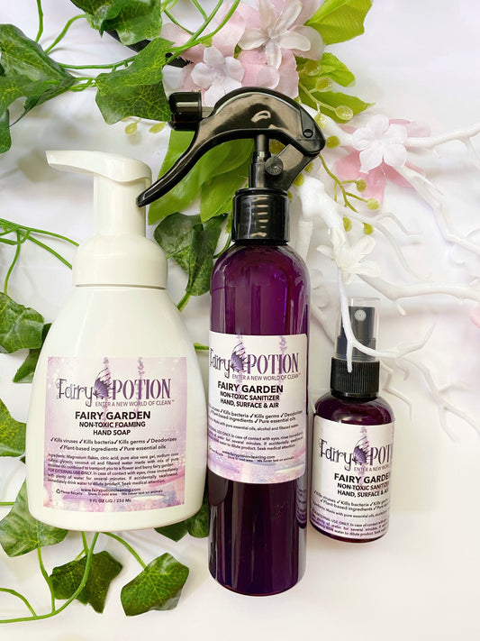 Non-toxic Fairy Garden Sanitizer and Deodorizer