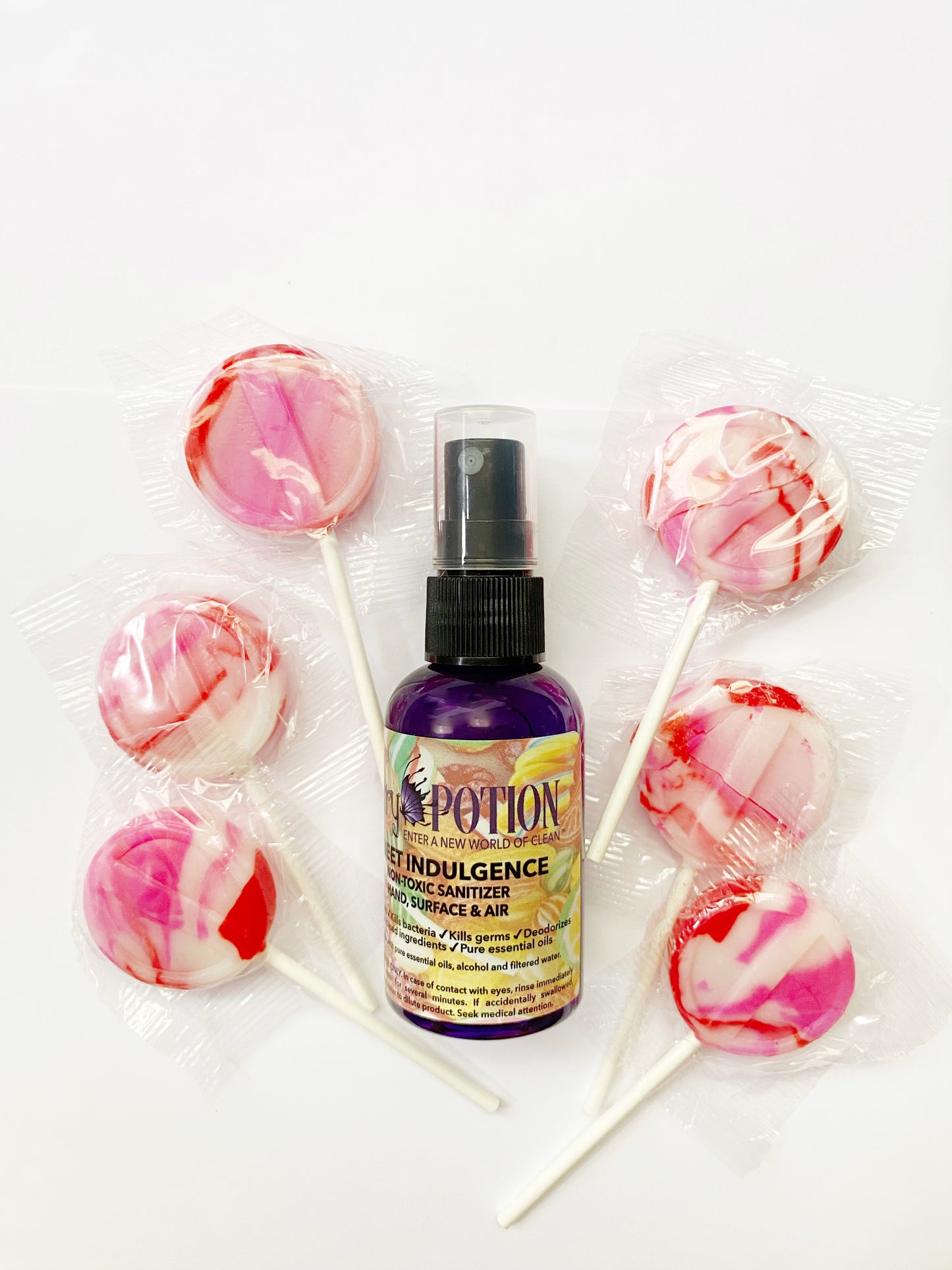 Non-toxic Sweet Indulgence Sanitizer and Deodorizer