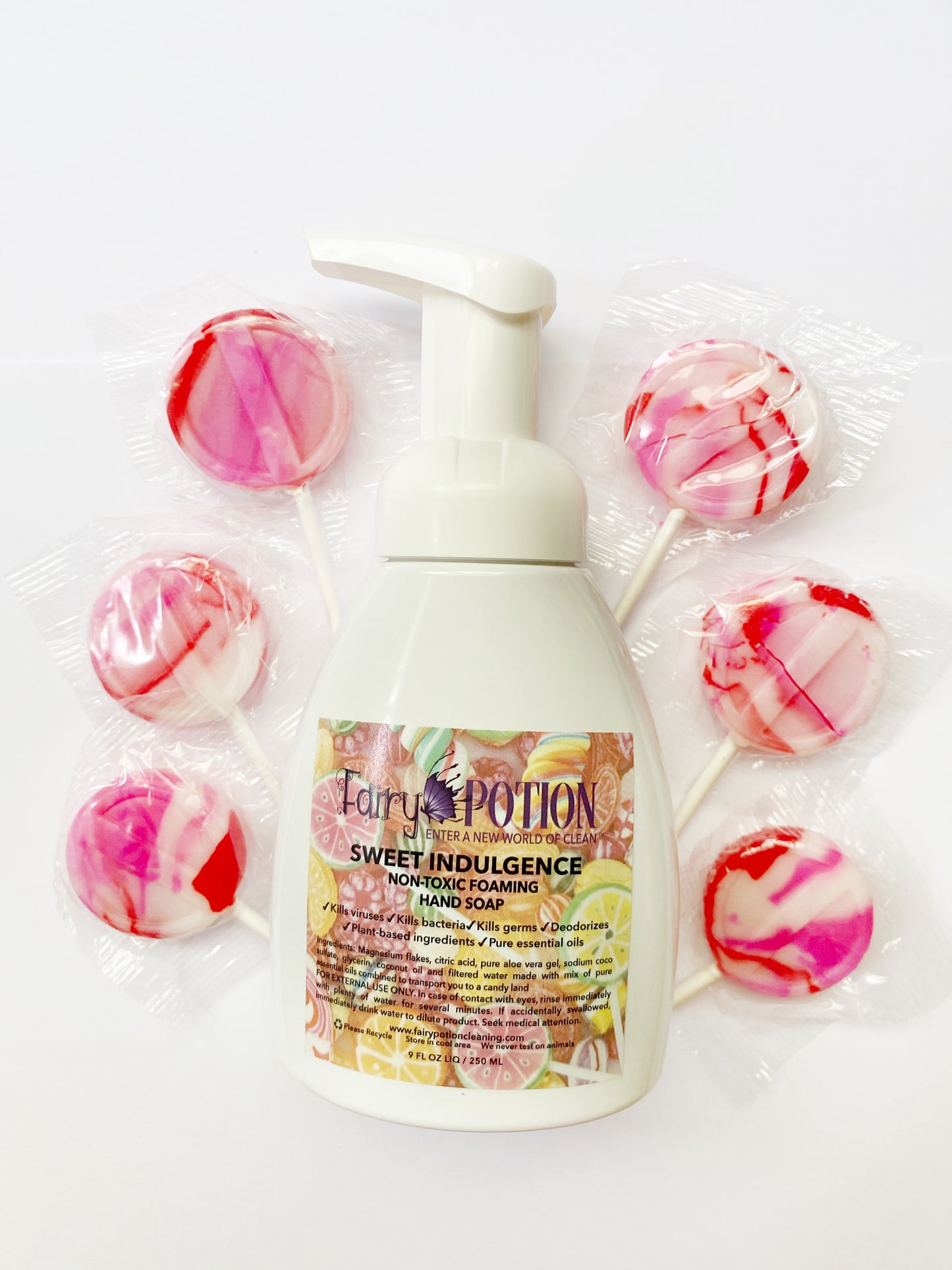 Non-toxic Sweet Indulgence foaming soap