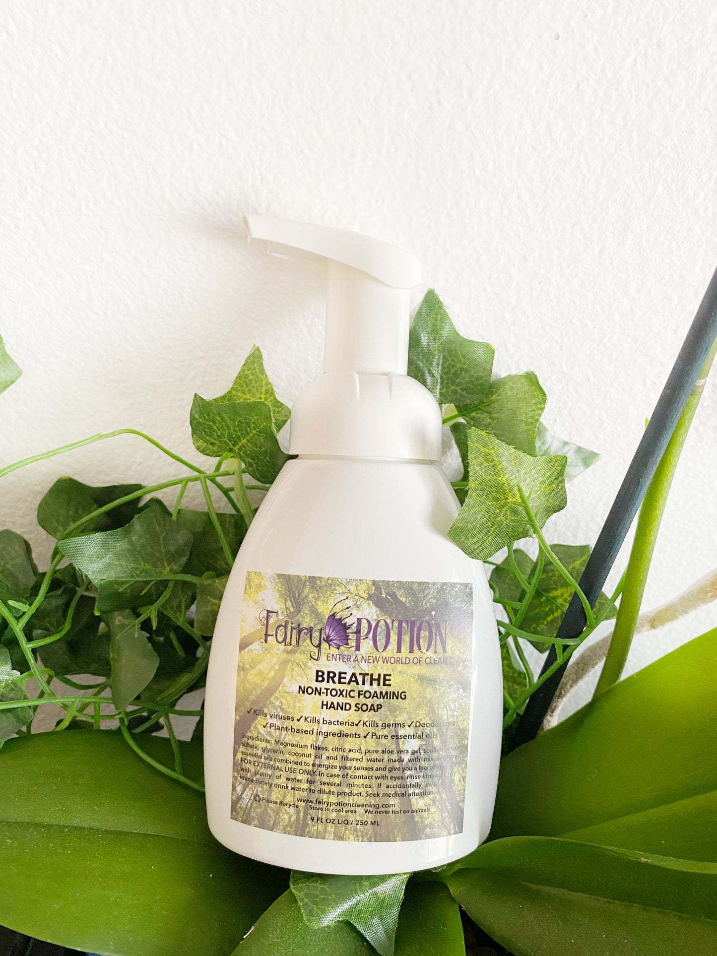Non-toxic Breathe foaming soap