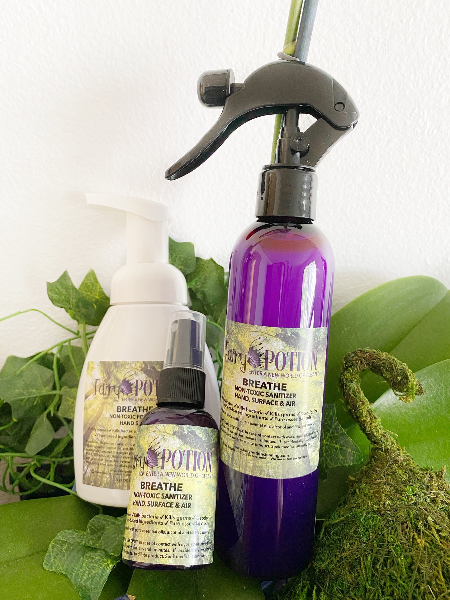 Non-toxic Breathe Sanitizer and Deodorizer