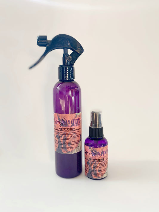 Non-toxic Pretty in Red Sanitizer