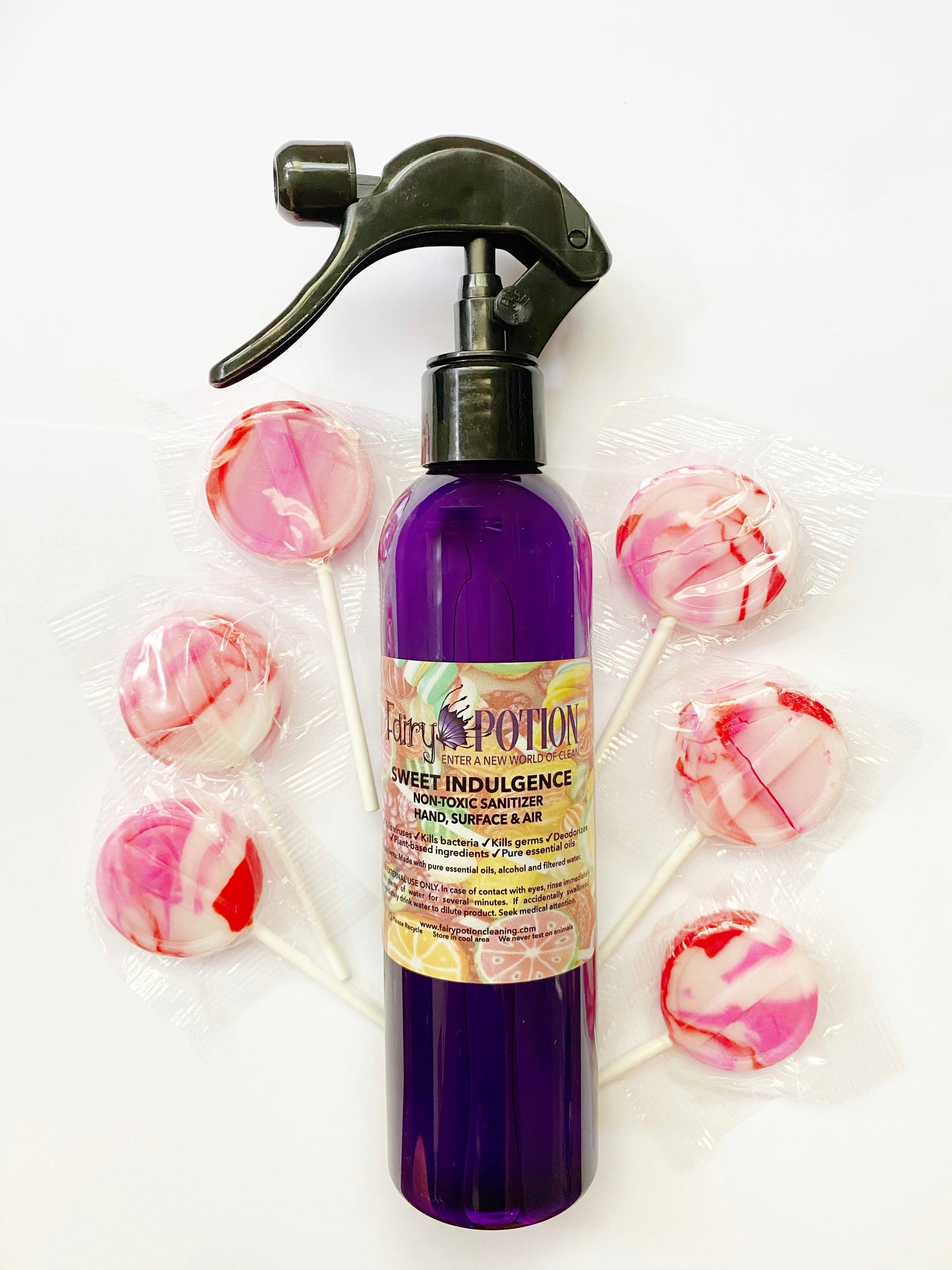 Non-toxic Sweet Indulgence Sanitizer and Deodorizer