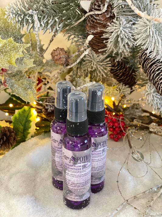 Non-Toxic Sugar Plum Fairy Sanitizer & Deodorizer