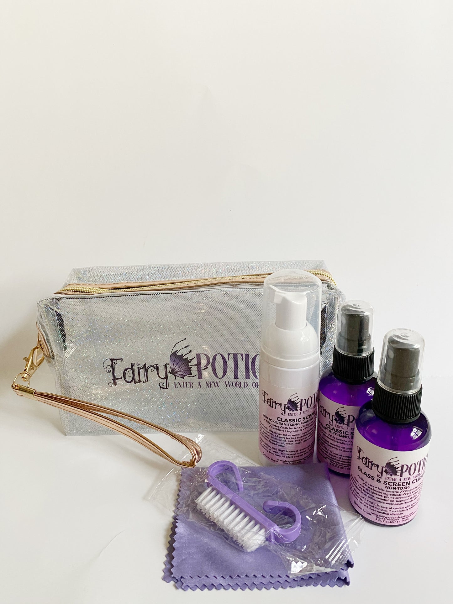 Classic Scent Non-Toxic Sanitizing Travel Kit