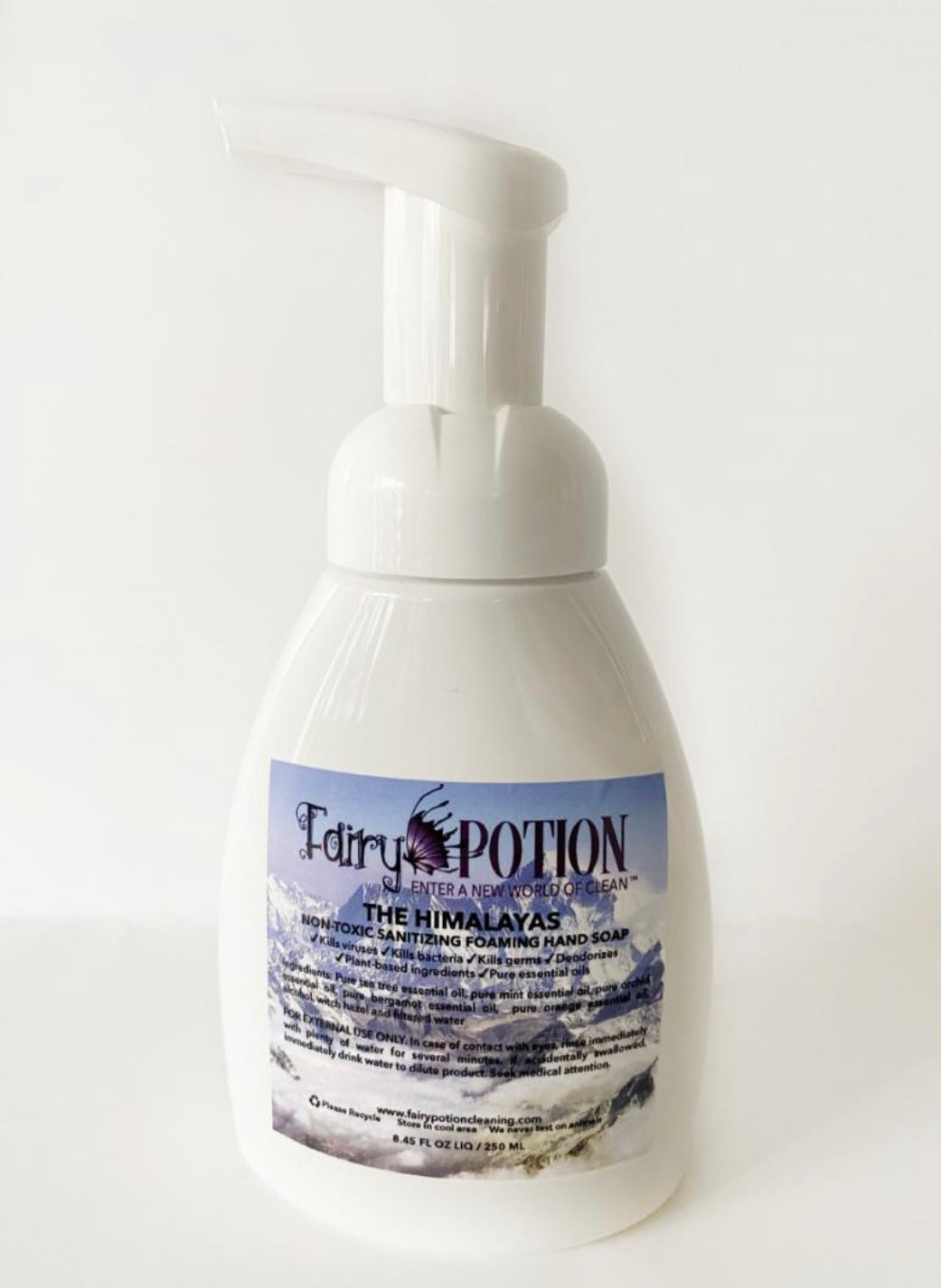 Non-toxic The Himalayas foaming soap
