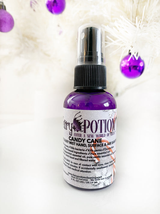 Non-Toxic Candy Cane Sanitizer & Deodorizer