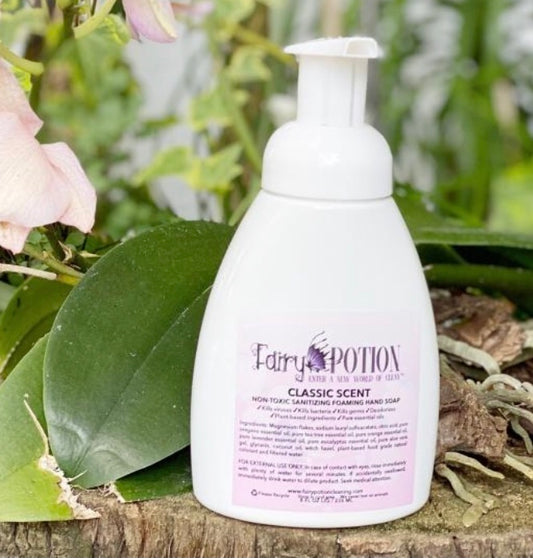 Non-toxic Classic Scent sanitizing foaming soap