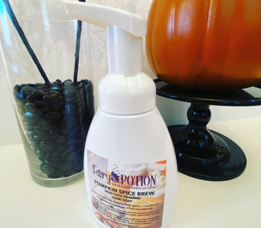Non-toxic Pumpkin Spice Brew foaming soap ✨ Fall Collection🍂