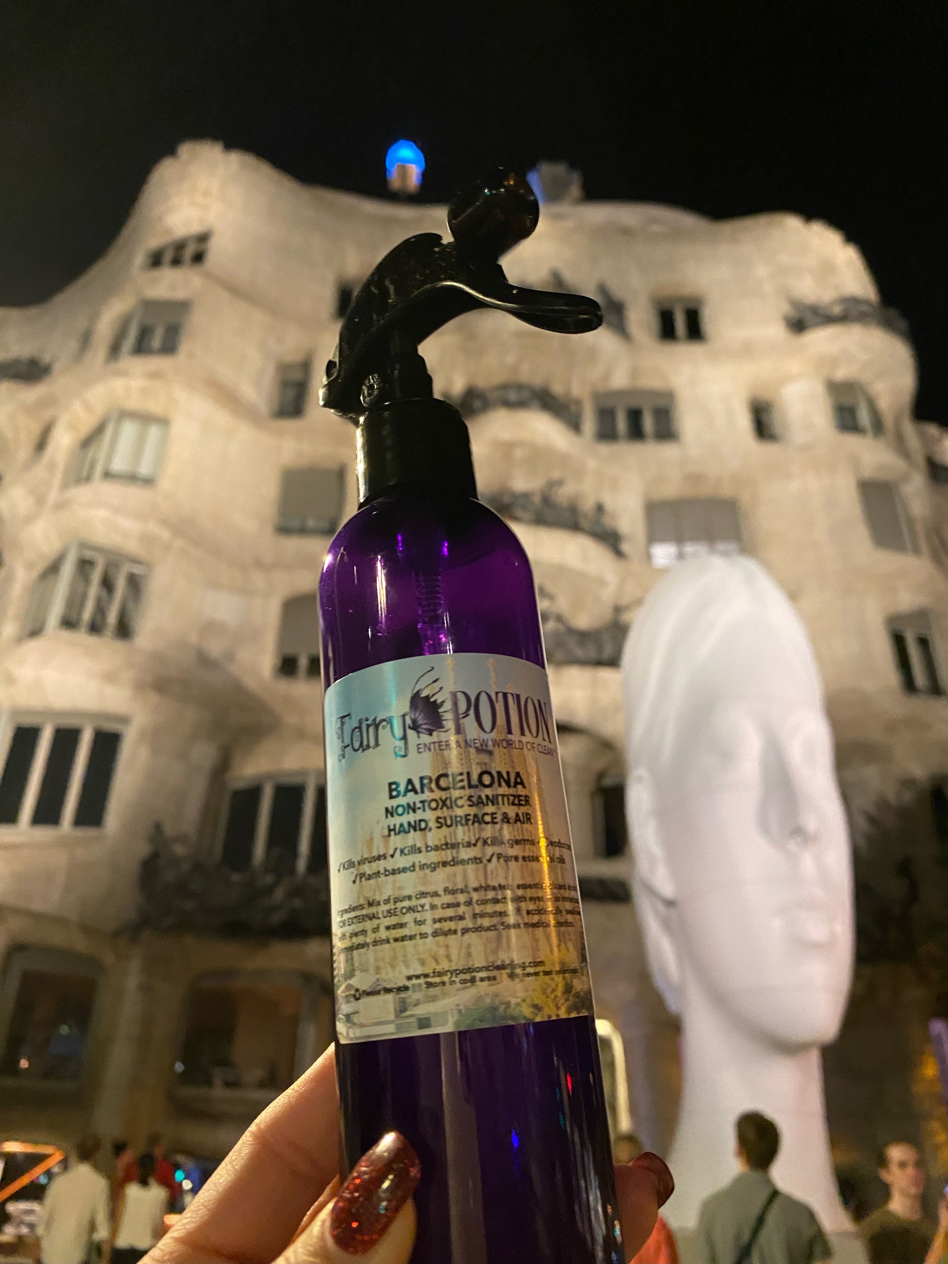 Non toxic Barcelona Sanitizer and Deodorizer Fairy Potion