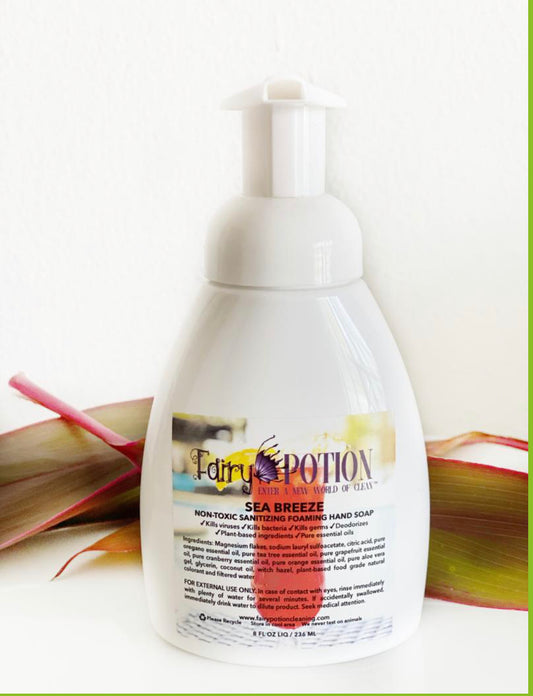 Non-toxic Sea Breeze foaming soap