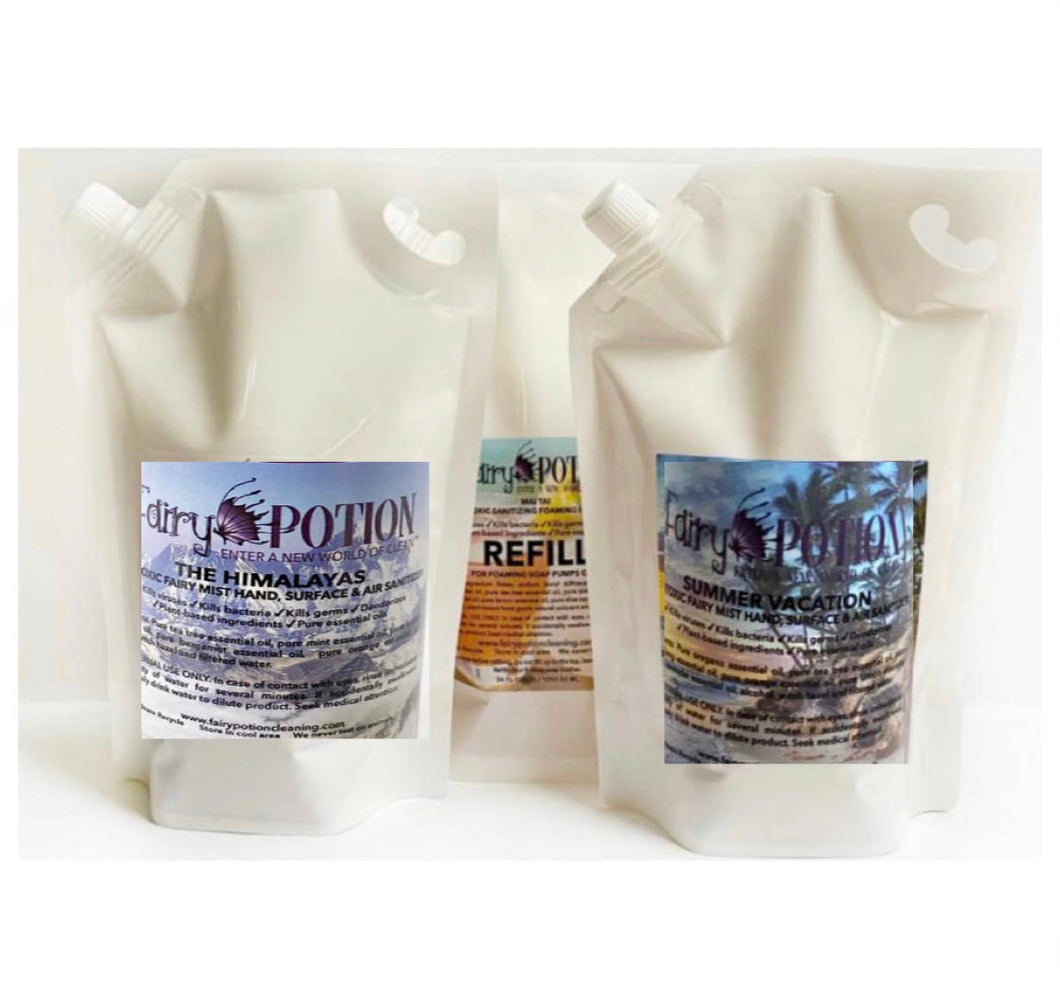 NON-TOXIC CONCENTRATED DEODORIZER POUCHES