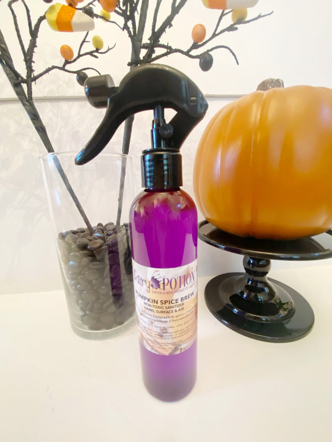 Non-toxic Pumpkin  Spice Brew Sanitizer and Deodorizer